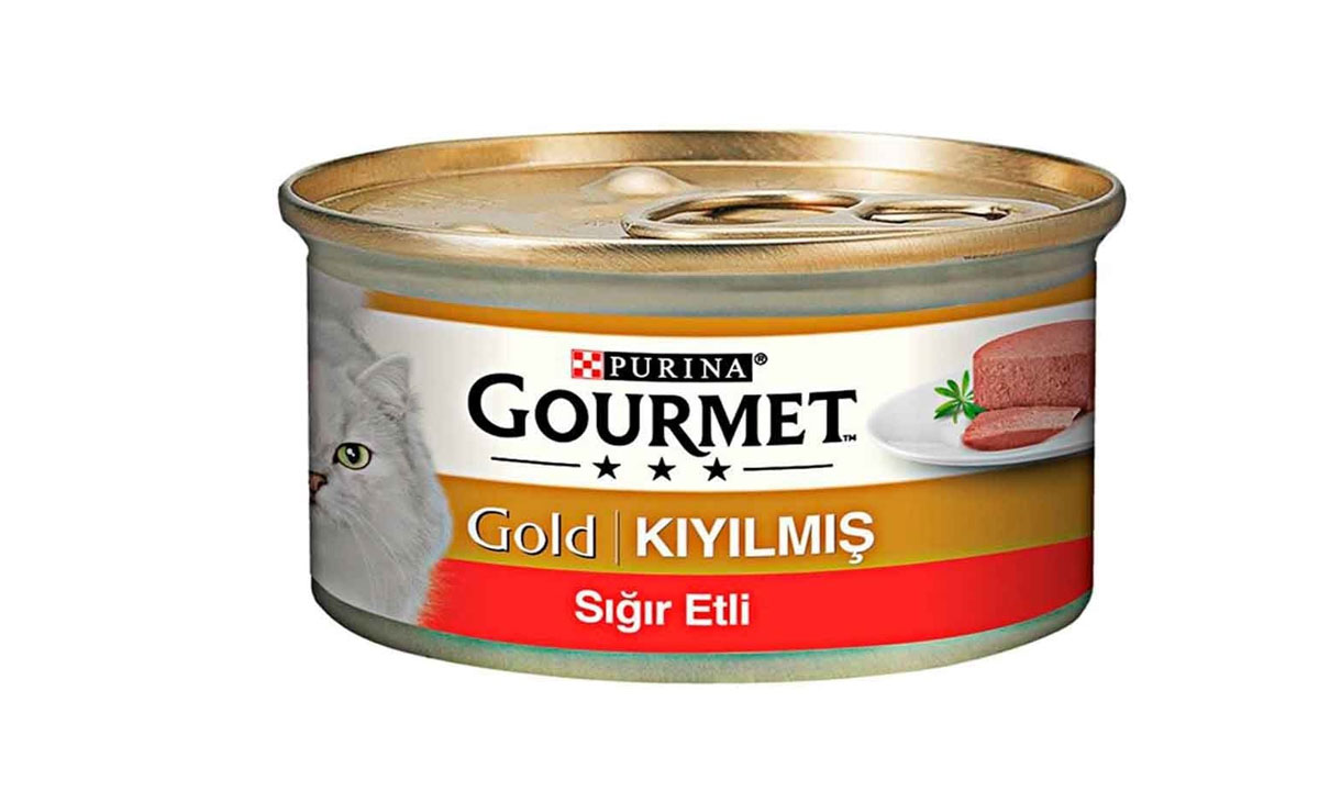 کنسرو گورمه گلد پته گوشت 85 گرمی Gourmet gold
